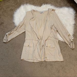 Beige light jacket